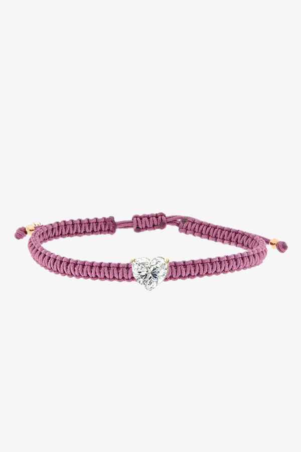 WG FINE- Heart Cut Diamond Bracelet – Wilhelmina Garcia