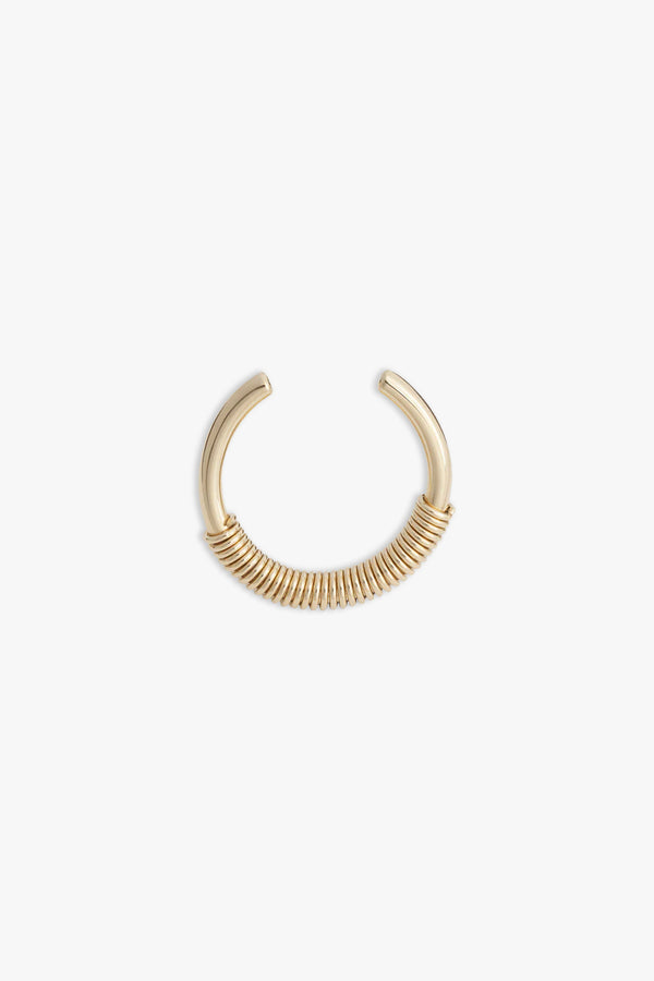 Gold Thin Spiral Ring
