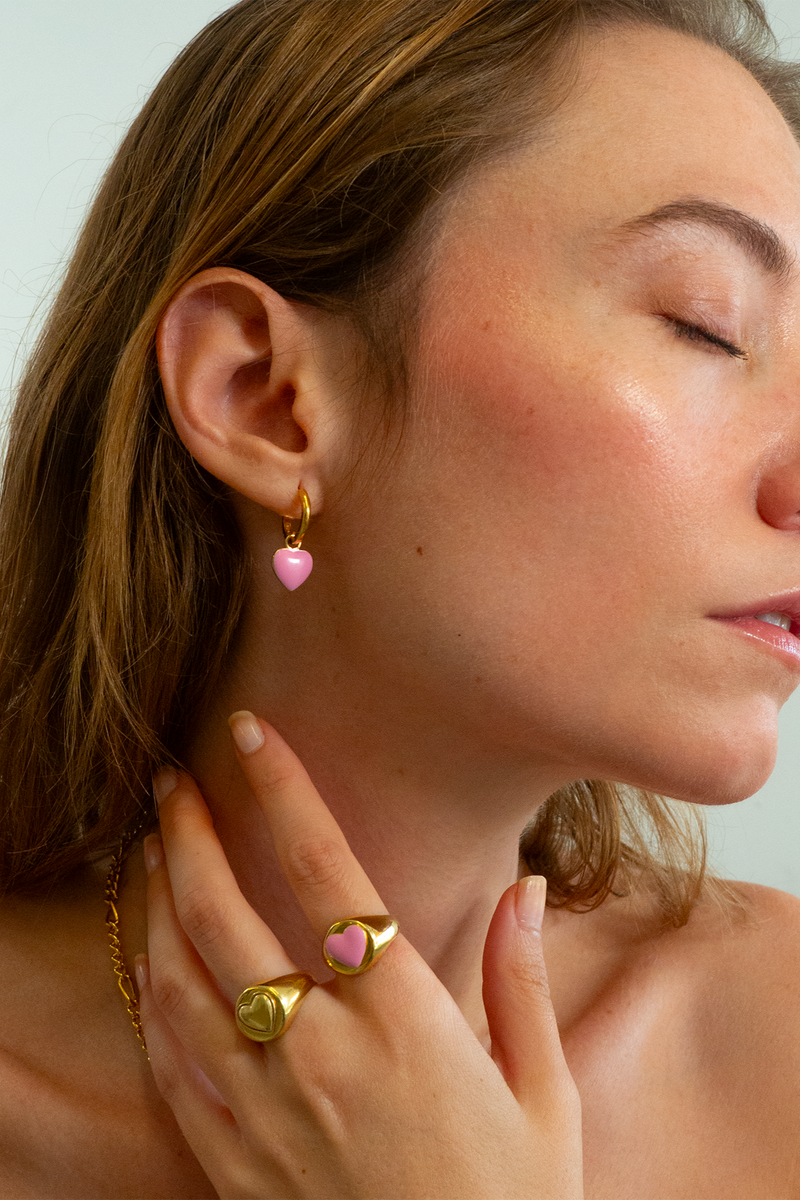 Heart Earring – Wilhelmina Garcia Heart Earring – Wilhelmina Garcia