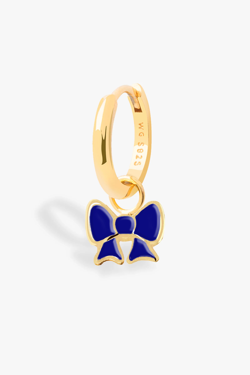 Minnie Bow Hoop Earring