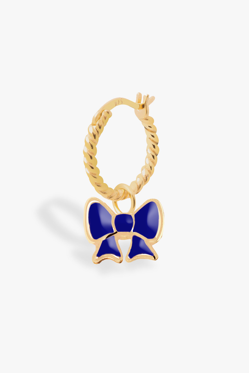 Minnie Bow Rope Earring