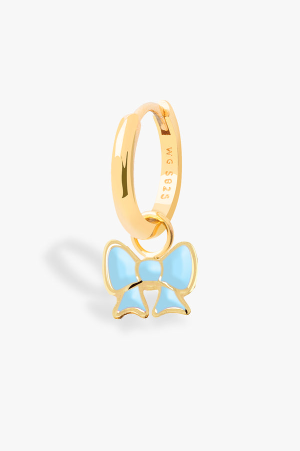 Minnie Bow Hoop Earring