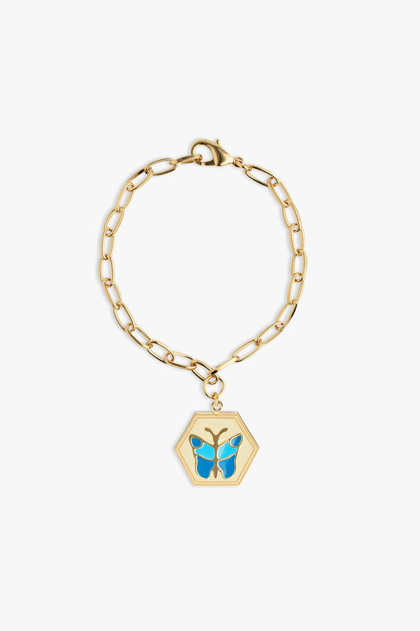 Gold Butterfly Bracelet