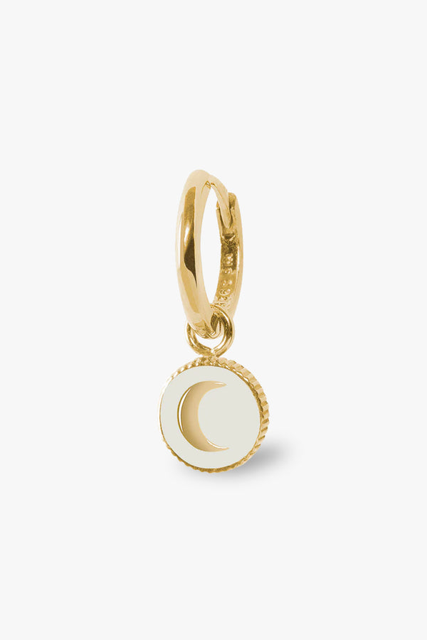 Gold Cosmic Hoop Earring