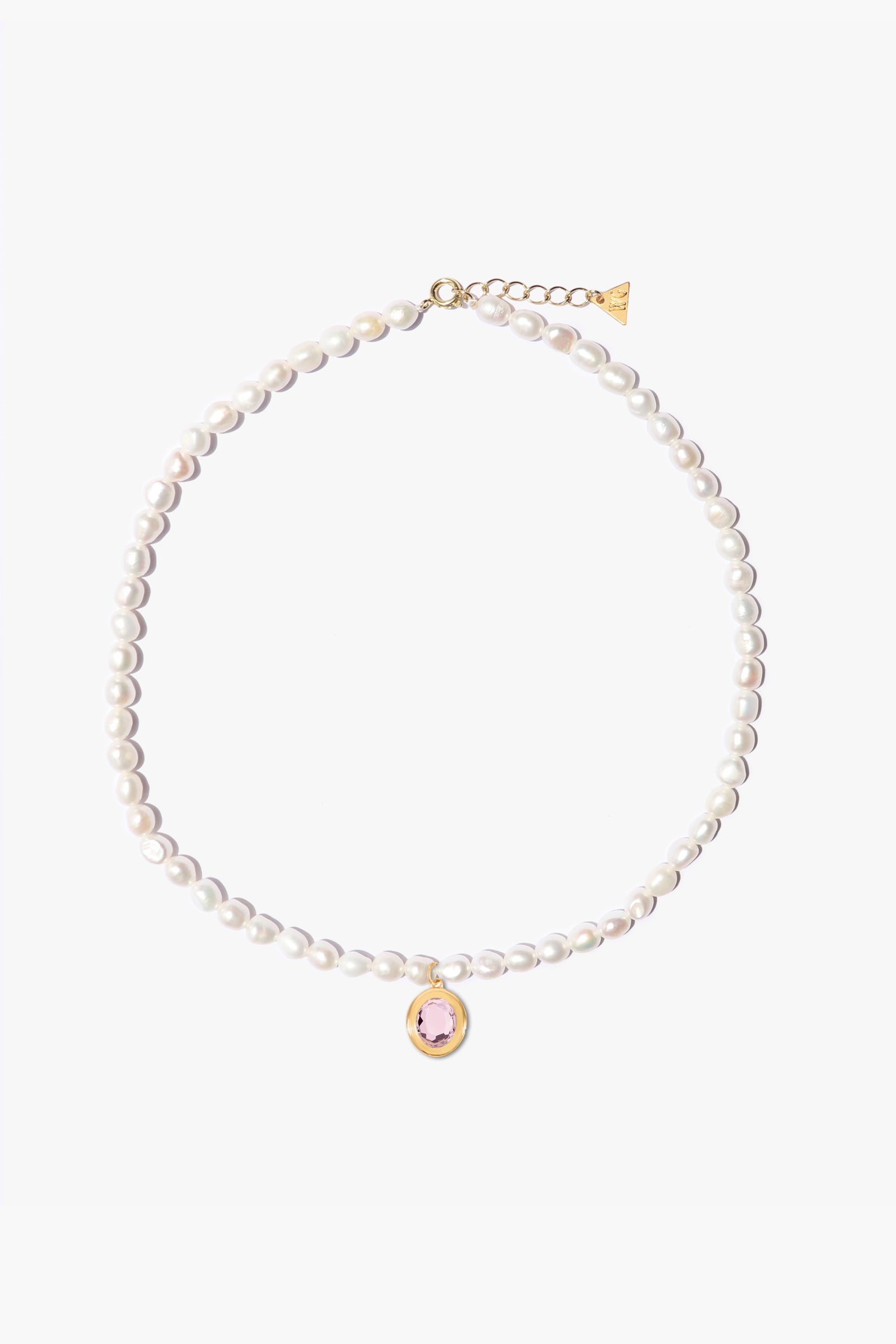 Naked Dreamy Crystal Pearl Necklace – Wilhelmina Garcia