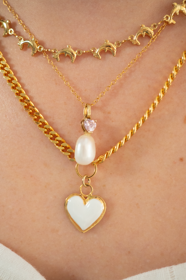 Pure Love Curb Necklace