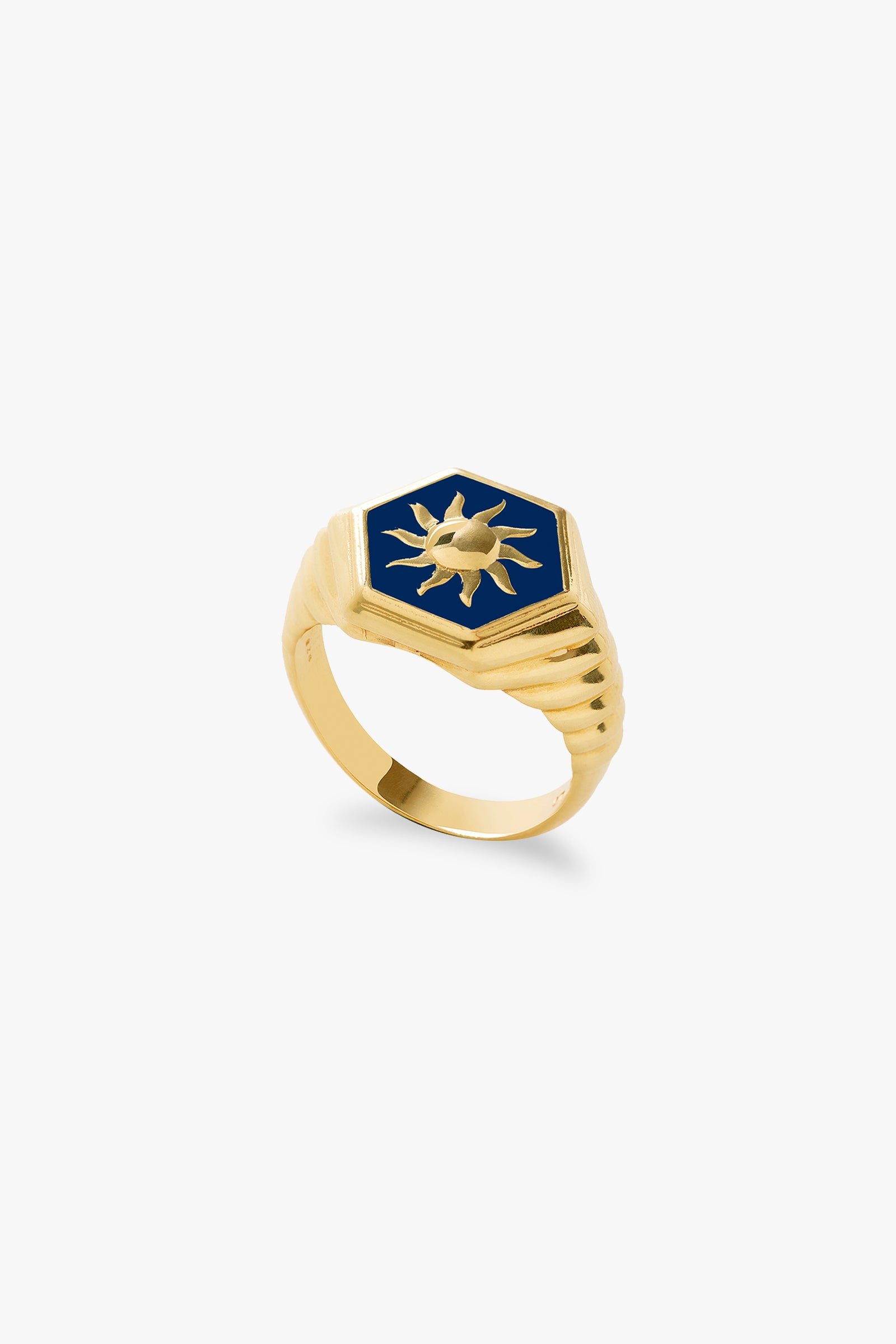Gold Sunlight Ring – Wilhelmina Garcia