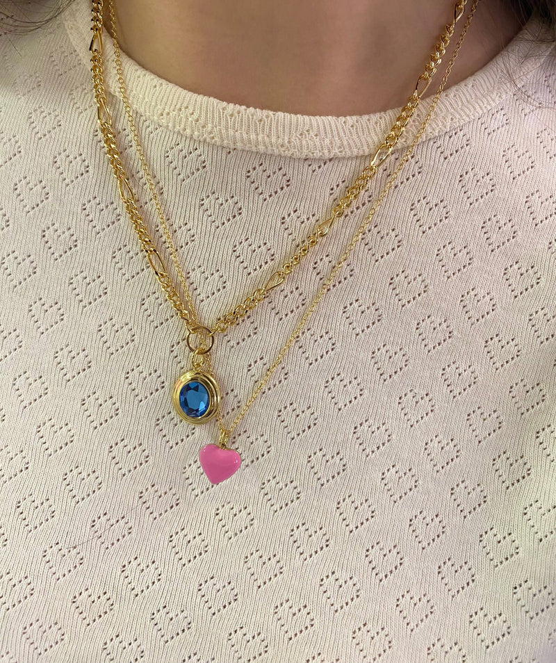 Tiny I Love Me Necklace